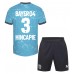 Maillot de foot Bayer Leverkusen Piero Hincapie #3 Troisième vêtements enfant 2023-24 Manches Courtes (+ pantalon court)